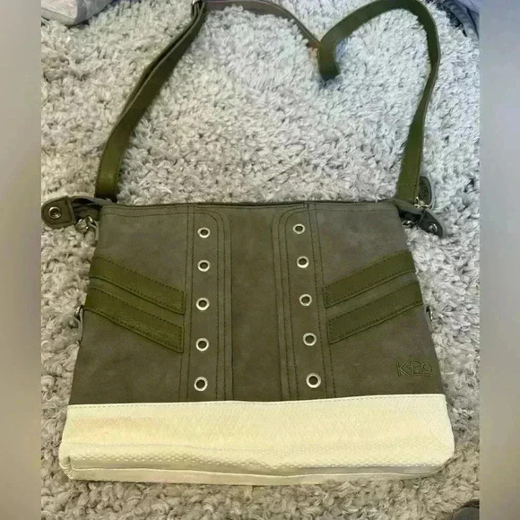 K&Bo crossbody canvas bag - Picture 1 of 9